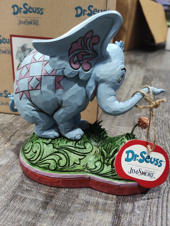Dr. Seuss Other - Dr Seuss, Jim Shore, Horton With A Flower, Horton Hears A Who, Figurine, 2018